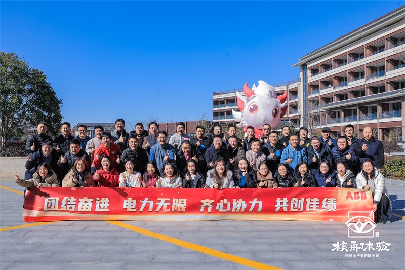 團結奮進 電力無限 齊心協力 共創佳績|ABB團建活動