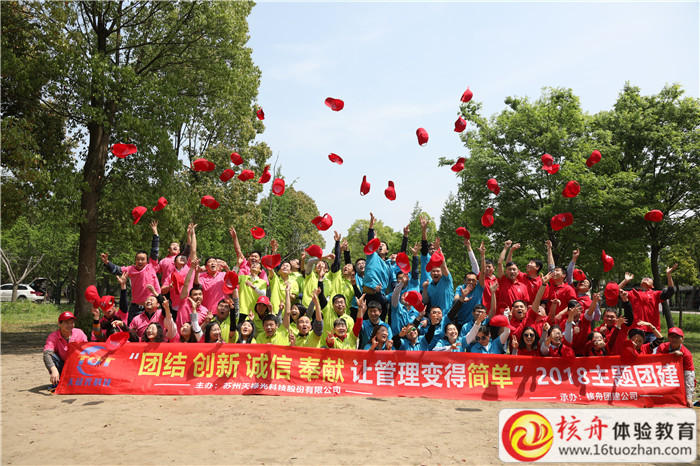 2018蘇州天祿光科技股份有限公司“團結 創新 誠信 奉獻 讓管理變的簡單”主題團建